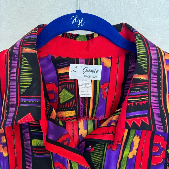 L’Gante Vintage 80s Shirt - Picture 4 of 8